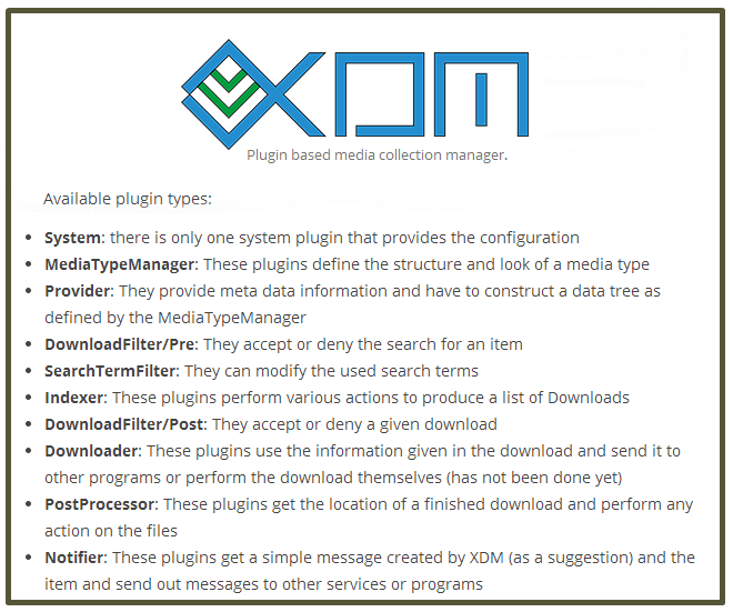 Xdm Description