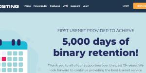 5000 dagen retentie voor Newshosting, Eweka Easynews en UsenetServer 5000 dagen retentie voor Newshosting, Eweka Easynews en UsenetServer