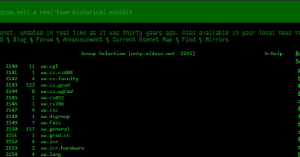 Hoe Usenet er 30 jaar geleden uitzag Hoe Usenet er 30 jaar geleden uitzag