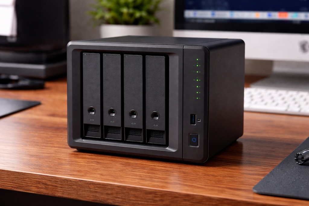 Een modern NAS-apparaat verbindt je hele thuisnetwerk, waardoor bestanden toegankelijk zijn vanaf elk apparaat terwijl het 24/7 op de achtergrond draait.